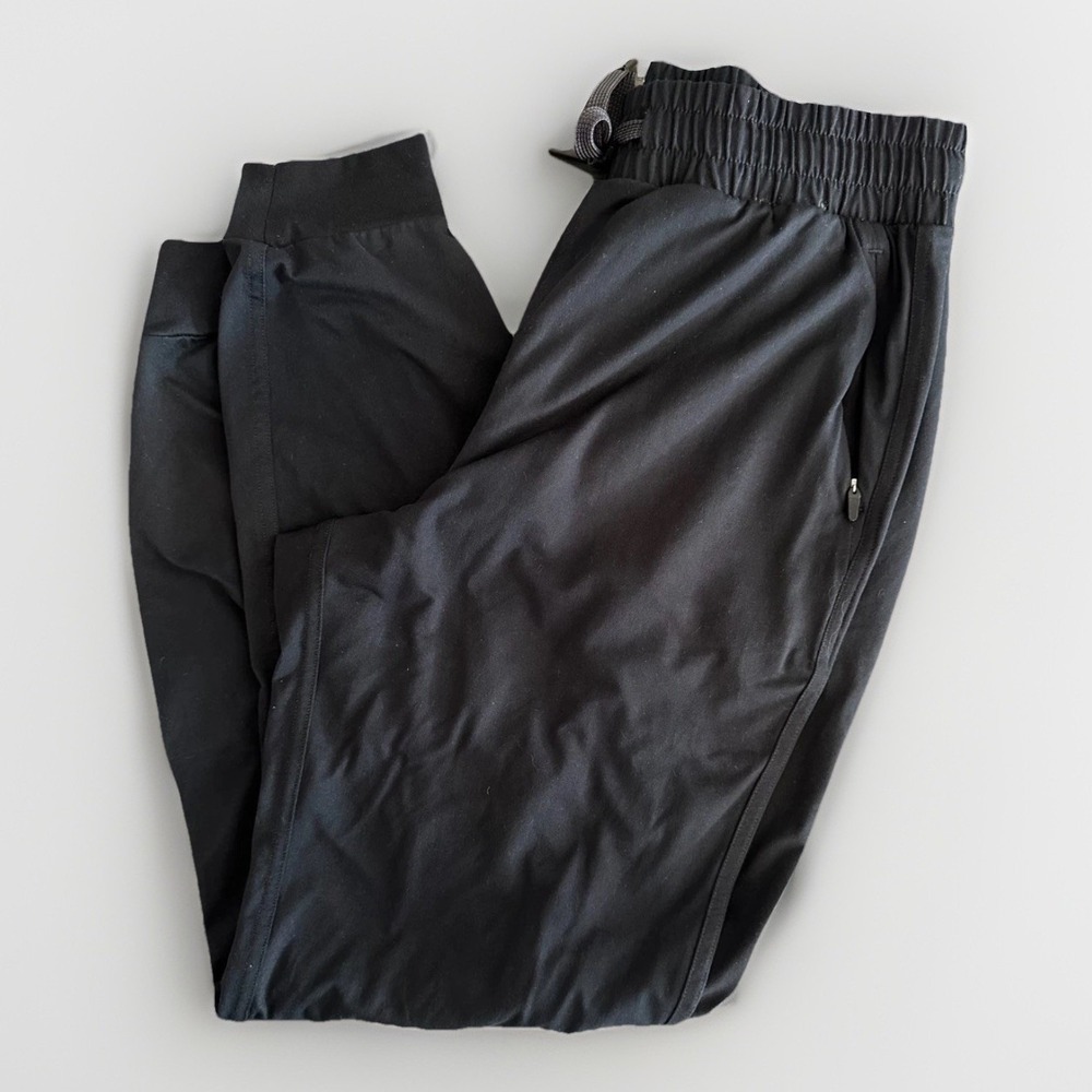 Greatness Wins Core Tech Jogger Drawstring Stretch Black Mens 27x26 Lounge